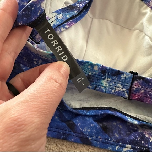 NWOT Torrid Vixen Underwire Push-Up Swimsuit Bikini Set High Waist Bottoms 1X - Picture 9 of 11